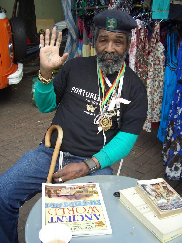 Rasta at Portobello Market, London, 2008 Rasta at Portobello Market, London, 2008