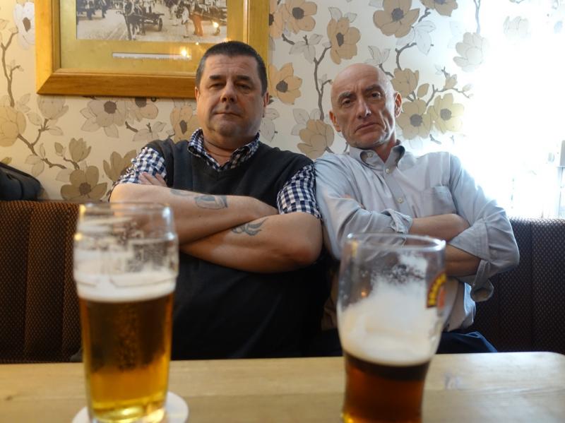 Geezers down the boozer, London, 2017 Geezers down the boozer, London, 2017