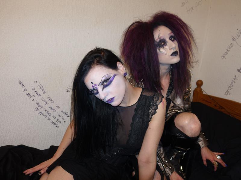 Victoria and Lucius, Goth couple, London, 2017 Victoria and Lucius, Goth couple, London, 2017