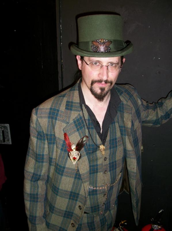 'Modern Chap' meets 'steam punk' style, Electrowerks, London, 2011. 'Modern Chap' meets 'steam punk' style, Electrowerks, London, 2011.