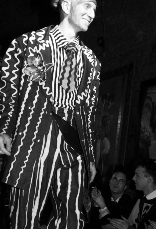 Fashion show presented by Leigh Bowery