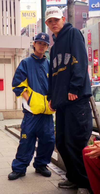 Hip Hop style, Sapporo, Japan, 2000