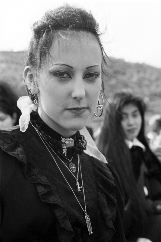 Whitby, England, Goth Weekend, 1992 ST#267 Whitby, England, Goth Weekend, 1992 ST#267