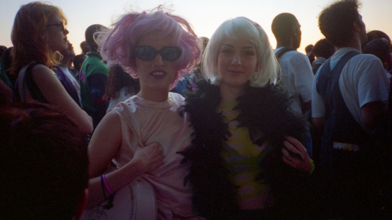 NY couple, 'Wigstock' festival in NYC, 1995 ST#111