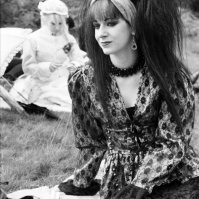 Pandora Harrison, Goth picnic on the moors, 1992 ST#260