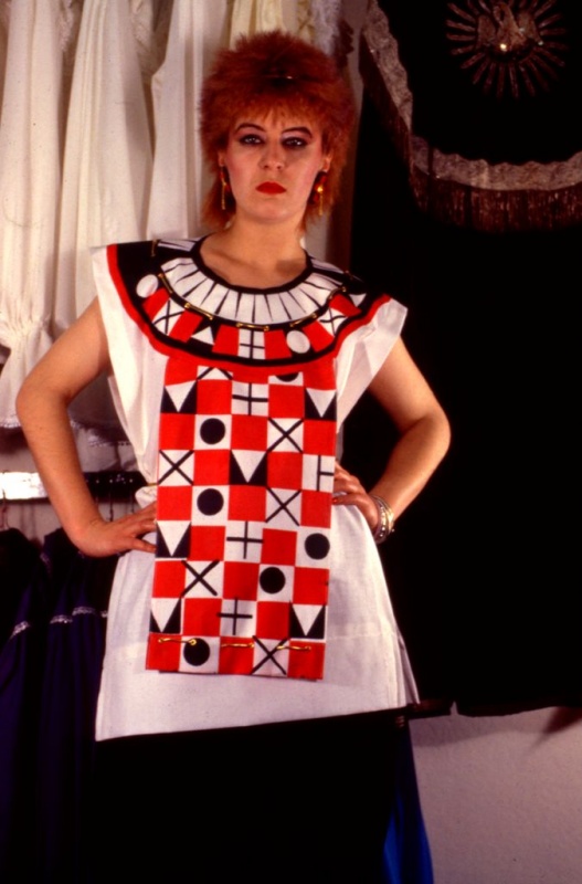 Sue Clowes, Kensington Market (London) designer, 1980 ST#162 Sue Clowes, Kensington Market (London) designer, 1980 ST#162
