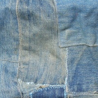 Detail of Ted Polhemus' Jeans, early 70s [Nikon digital - not scanned]