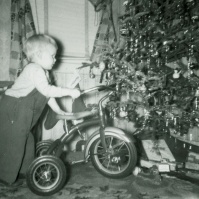 First bike - Christmas, 1949, Neptune City, NJ - TP#118