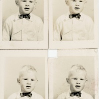 Posh boy - pretend, Ted 1948/9 -