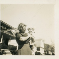 Ted with father's mother Nancy Allgor Polhemus -TP#32