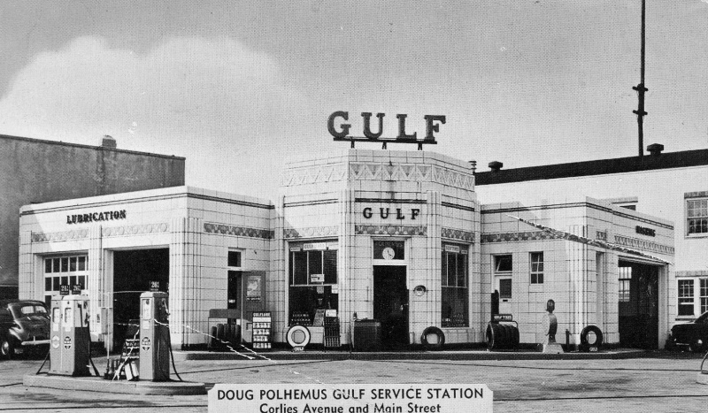 Uncle Doug's Gas Station - [earlier scan]