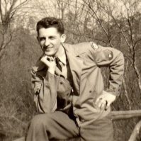 Charles Polhemus during WWII - crop of TP#97